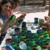 Painting cans Miriam Davies in IPJ Portugal